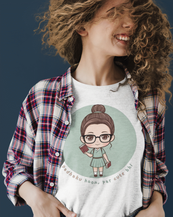 T Shirt – Padhaku Hun Par Cute Bhi